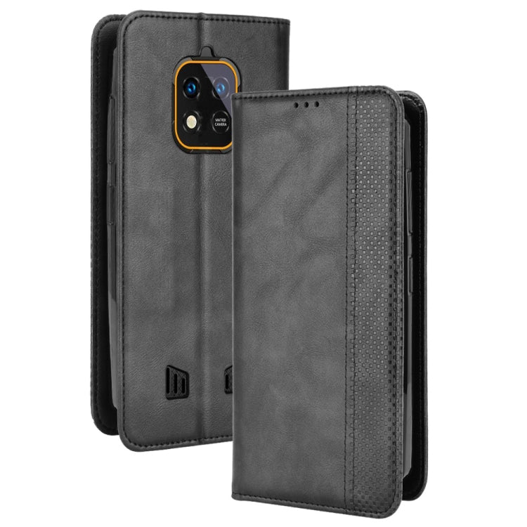 Magnetic Buckle Retro Texture Leather Phone Case, For Ulefone Power Armor 14 / 14 Pro, For Ulefone Armor X10 / X10 Pro, For Oukitel WP18, For Sony Xperia 1 IV, For Sony Xperia 10 IV, For Sharp Aquos R7