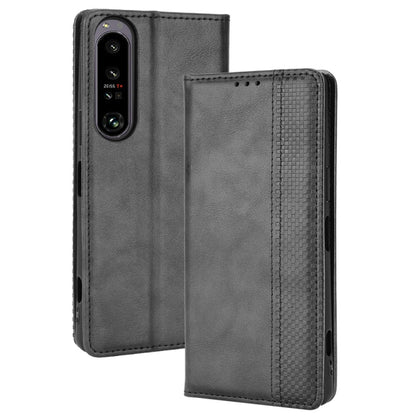 Magnetic Buckle Retro Texture Leather Phone Case, For Ulefone Power Armor 14 / 14 Pro, For Ulefone Armor X10 / X10 Pro, For Oukitel WP18, For Sony Xperia 1 IV, For Sony Xperia 10 IV, For Sharp Aquos R7