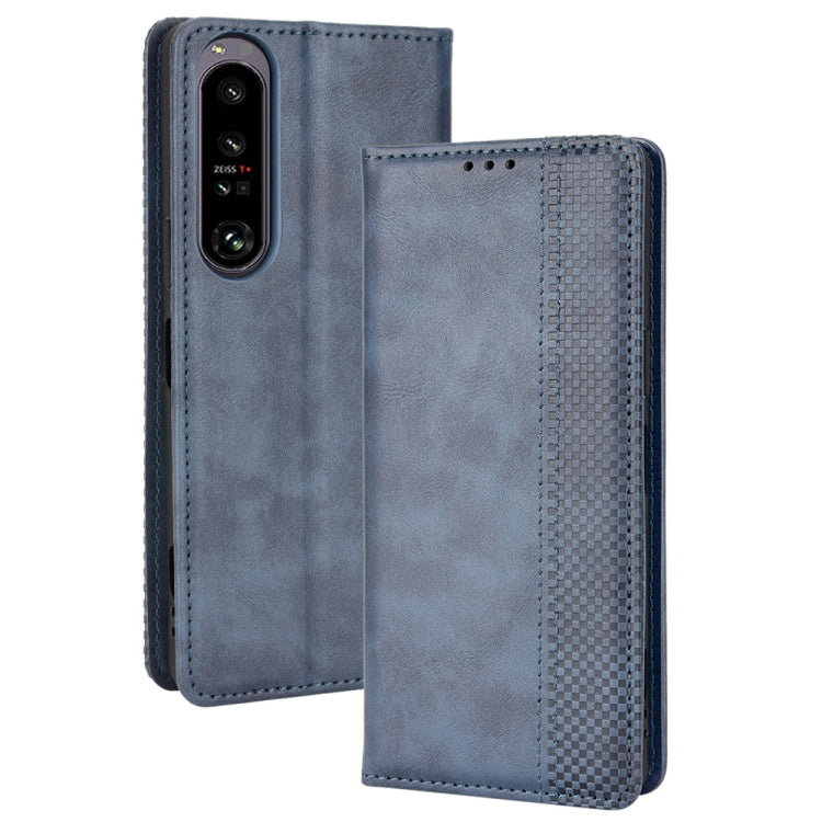 Magnetic Buckle Retro Texture Leather Phone Case, For Ulefone Power Armor 14 / 14 Pro, For Ulefone Armor X10 / X10 Pro, For Oukitel WP18, For Sony Xperia 1 IV, For Sony Xperia 10 IV, For Sharp Aquos R7