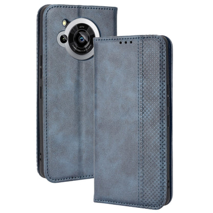 Magnetic Buckle Retro Texture Leather Phone Case, For Ulefone Power Armor 14 / 14 Pro, For Ulefone Armor X10 / X10 Pro, For Oukitel WP18, For Sony Xperia 1 IV, For Sony Xperia 10 IV, For Sharp Aquos R7