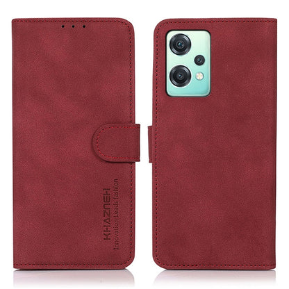 KHAZNEH Matte Texture Leather Phone Case, For OnePlus Nord CE 2 Lite 5G