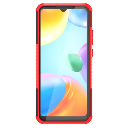 Tire Texture TPU + PC Phone Case with Holder, For Xiaomi Redmi 10C 4G global, For Motorola Moto G 5G 2022, For OPPO Realme 9i