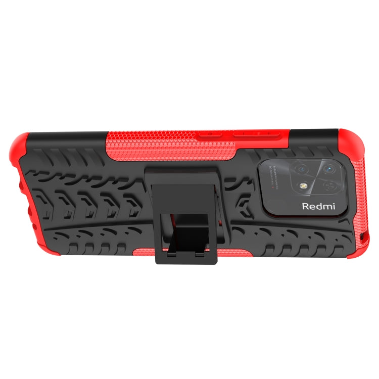 Tire Texture TPU + PC Phone Case with Holder, For Xiaomi Redmi 10C 4G global, For Motorola Moto G 5G 2022, For OPPO Realme 9i