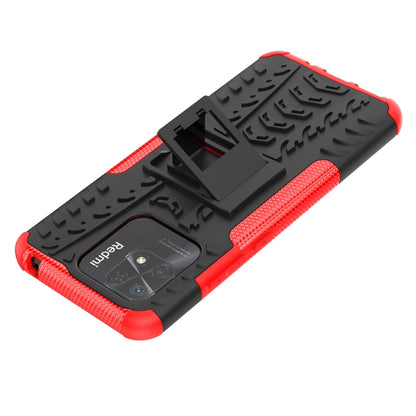 Tire Texture TPU + PC Phone Case with Holder, For Xiaomi Redmi 10C 4G global, For Motorola Moto G 5G 2022, For OPPO Realme 9i
