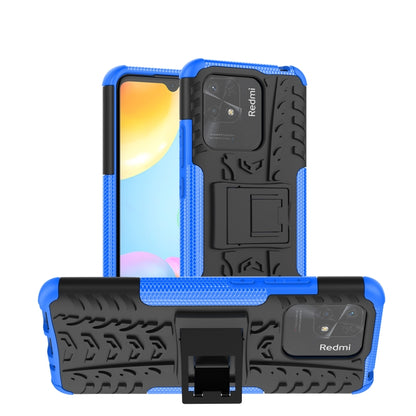 Tire Texture TPU + PC Phone Case with Holder, For Xiaomi Redmi 10C 4G global, For Motorola Moto G 5G 2022, For OPPO Realme 9i