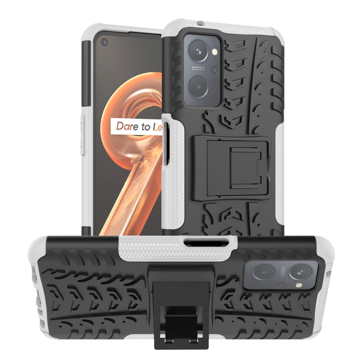 Tire Texture TPU + PC Phone Case with Holder, For Xiaomi Redmi 10C 4G global, For Motorola Moto G 5G 2022, For OPPO Realme 9i