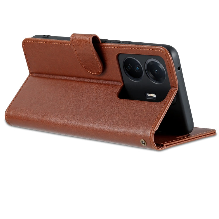 AZNS Sheepskin Texture Flip Leather Phone Case, For vivo S15e, For Honor Play 30, For OPPO K10, For OPPO K10 Pro, For Xiaomi 12 Lite
