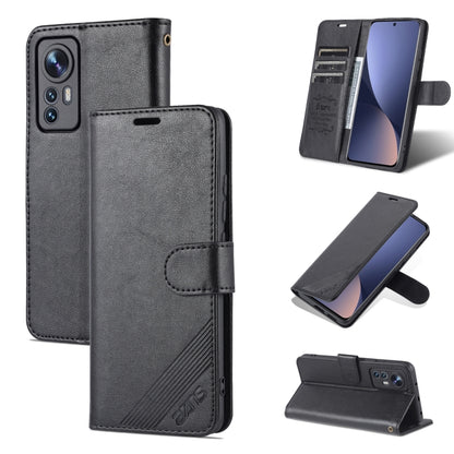 AZNS Sheepskin Texture Flip Leather Phone Case, For vivo S15e, For Honor Play 30, For OPPO K10, For OPPO K10 Pro, For Xiaomi 12 Lite