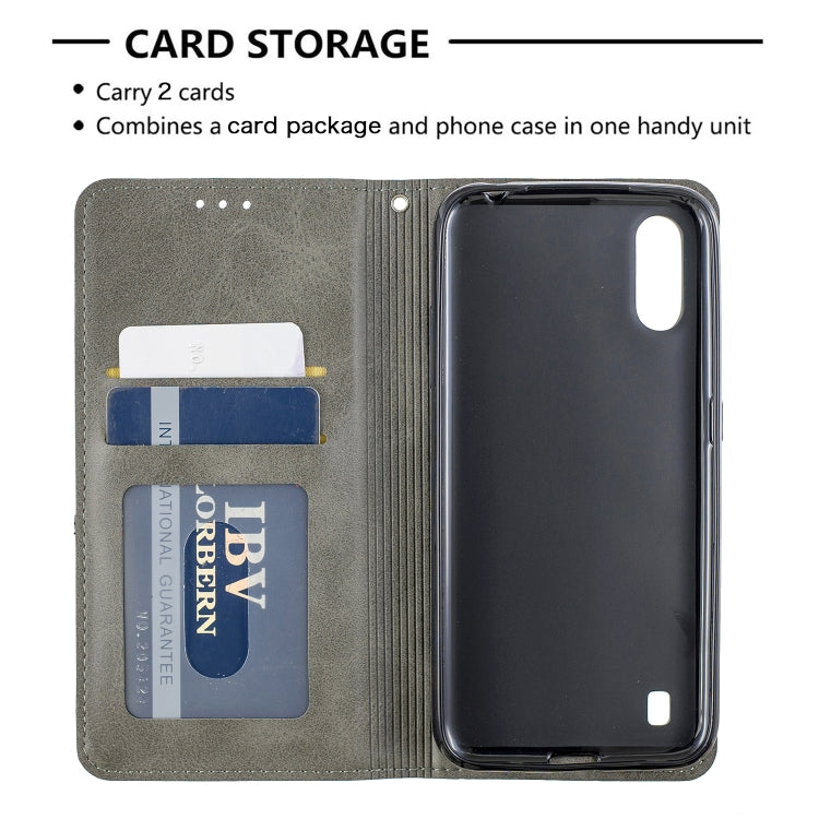 Rhombus Texture Horizontal Flip Magnetic Leather Case with Holder & Card Slots & Wallet, For Huawei P40, For Huawei P40 Pro, For Galaxy A01, For Galaxy A21, For Xiaomi Redmi K30