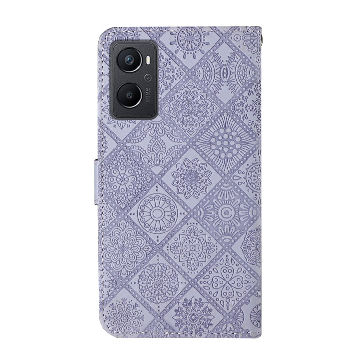 Ethnic Style Embossed Pattern Leather Phone Case, For OPPO A96 5G, For OPPO Find X5, For OPPO Find X5 Pro