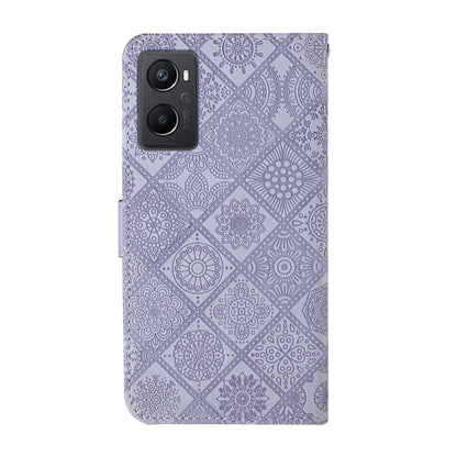 Ethnic Style Embossed Pattern Leather Phone Case, For OPPO A96 5G, For OPPO Find X5, For OPPO Find X5 Pro