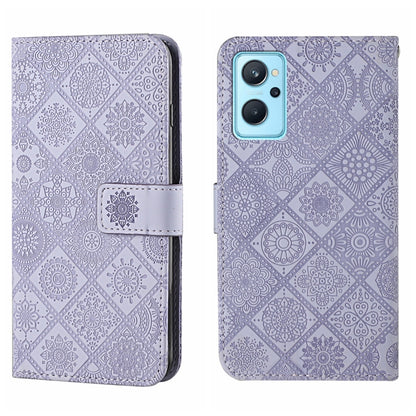 Ethnic Style Embossed Pattern Leather Phone Case, For OPPO Realme 9i, For OPPO Reno7, For Xiaomi Poco M4 Pro 5G