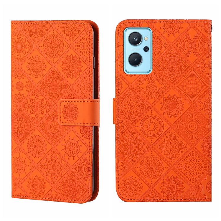 Ethnic Style Embossed Pattern Leather Phone Case, For OPPO Realme 9i, For OPPO Reno7, For Xiaomi Poco M4 Pro 5G