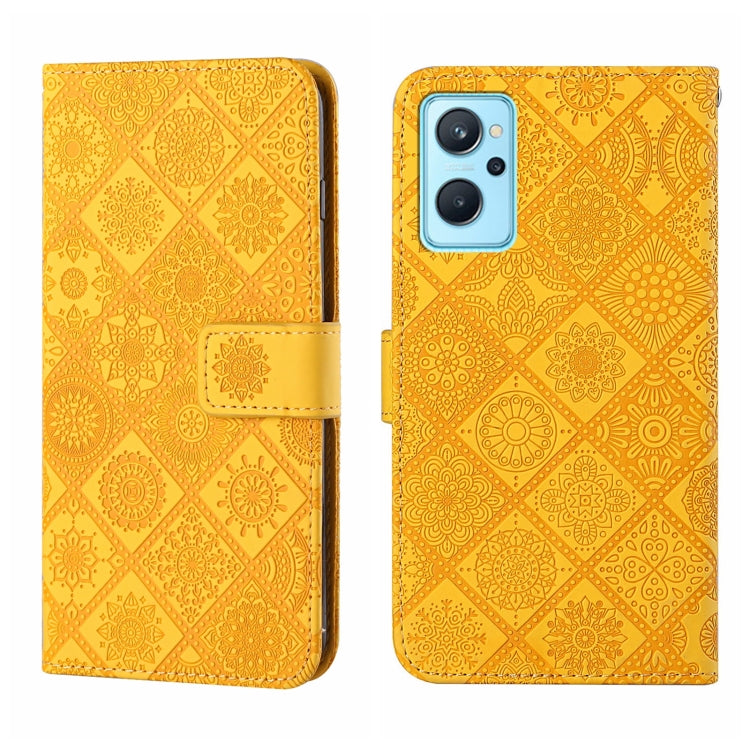 Ethnic Style Embossed Pattern Leather Phone Case, For OPPO Realme 9i, For OPPO Reno7, For Xiaomi Poco M4 Pro 5G