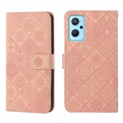 Ethnic Style Embossed Pattern Leather Phone Case, For OPPO Realme 9i, For OPPO Reno7, For Xiaomi Poco M4 Pro 5G