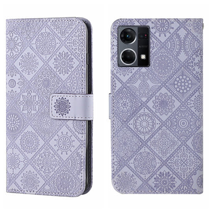 Ethnic Style Embossed Pattern Leather Phone Case, For OPPO Realme 9i, For OPPO Reno7, For Xiaomi Poco M4 Pro 5G