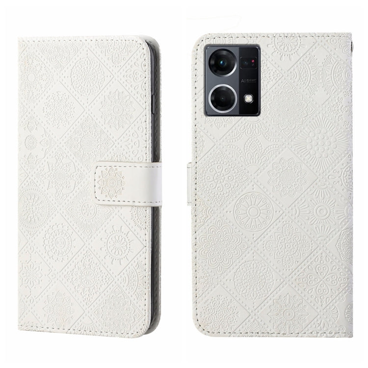 Ethnic Style Embossed Pattern Leather Phone Case, For OPPO Realme 9i, For OPPO Reno7, For Xiaomi Poco M4 Pro 5G