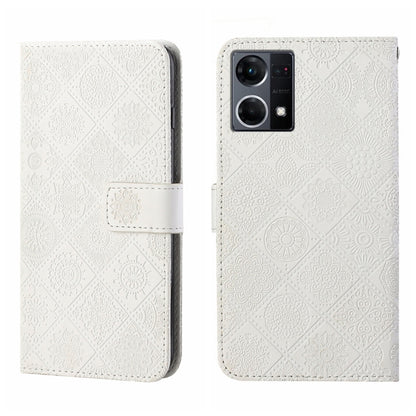 Ethnic Style Embossed Pattern Leather Phone Case, For OPPO Realme 9i, For OPPO Reno7, For Xiaomi Poco M4 Pro 5G