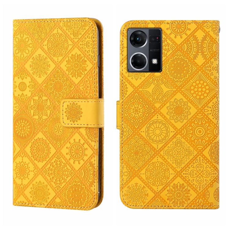 Ethnic Style Embossed Pattern Leather Phone Case, For OPPO Realme 9i, For OPPO Reno7, For Xiaomi Poco M4 Pro 5G