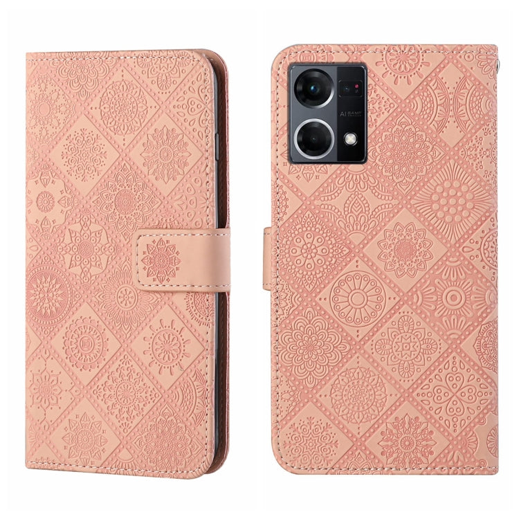 Ethnic Style Embossed Pattern Leather Phone Case, For OPPO Realme 9i, For OPPO Reno7, For Xiaomi Poco M4 Pro 5G