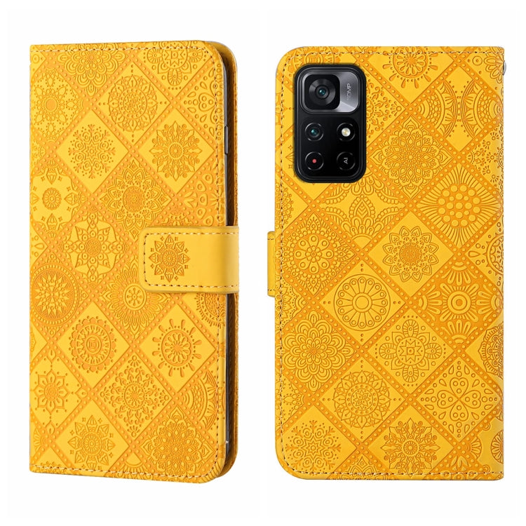 Ethnic Style Embossed Pattern Leather Phone Case, For OPPO Realme 9i, For OPPO Reno7, For Xiaomi Poco M4 Pro 5G