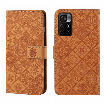 Ethnic Style Embossed Pattern Leather Phone Case, For OPPO Realme 9i, For OPPO Reno7, For Xiaomi Poco M4 Pro 5G
