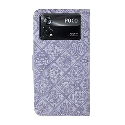 Ethnic Style Embossed Pattern Leather Phone Case, For Xiaomi Poco X4 Pro 5G, For Xiaomi 12 Lite