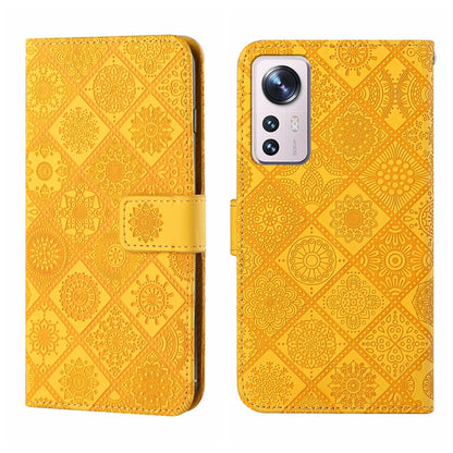 Ethnic Style Embossed Pattern Leather Phone Case, For Xiaomi Poco X4 Pro 5G, For Xiaomi 12 Lite