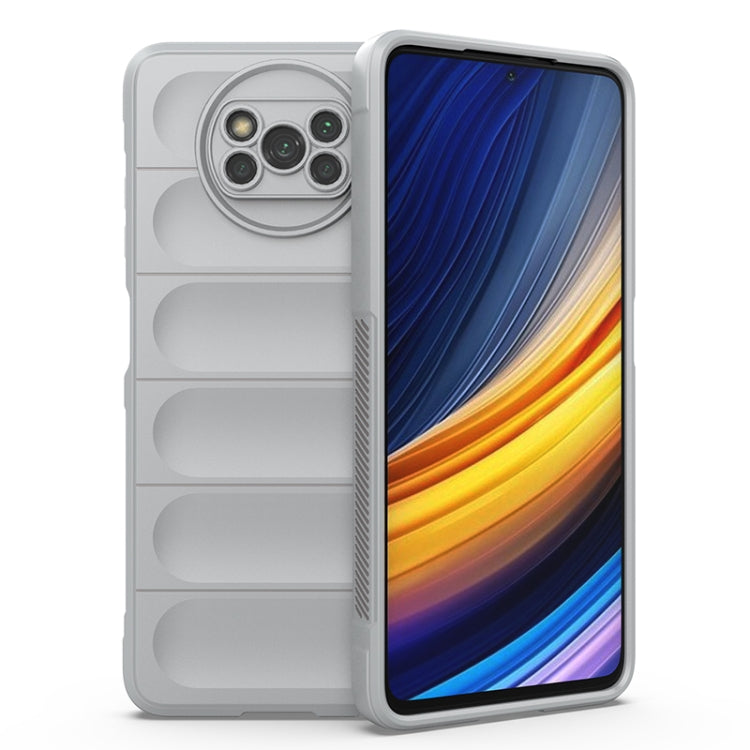 Magic Shield TPU + Flannel Phone Case, For Xiaomi Poco X3 NFC