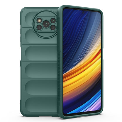 Magic Shield TPU + Flannel Phone Case, For Xiaomi Poco X3 NFC