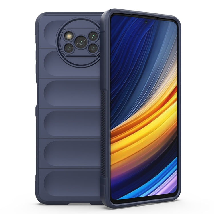 Magic Shield TPU + Flannel Phone Case, For Xiaomi Poco X3 NFC