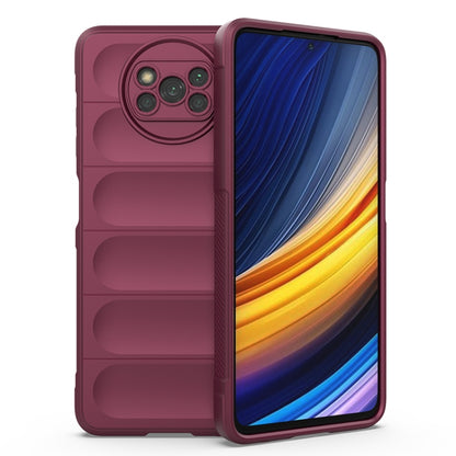 Magic Shield TPU + Flannel Phone Case, For Xiaomi Poco X3 NFC
