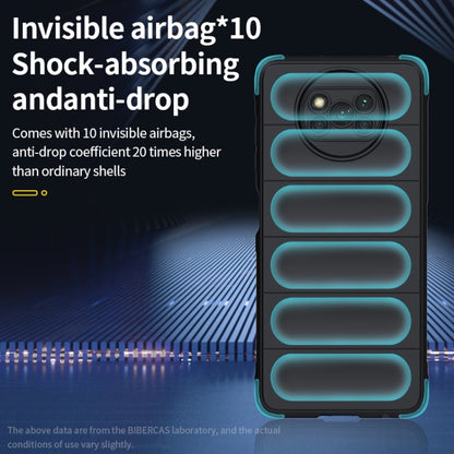 Magic Shield TPU + Flannel Phone Case, For Xiaomi Poco X3 NFC