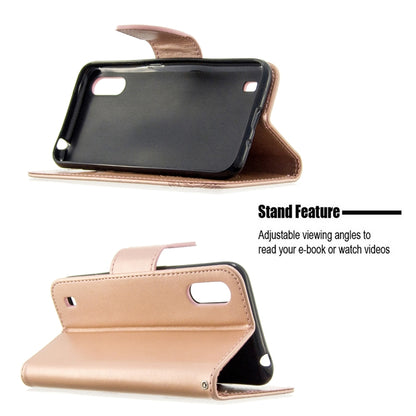 Two Butterflies Embossing Pattern Horizontal Flip Leather Case with Holder & Card Slot & Wallet & Lanyard, For Huawei P40, For Huawei P40 Pro, For Galaxy A01, For Galaxy A21, For Xiaomi Redmi K30