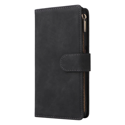 Multifunctional Frosted Zipper Wallet Leather Phone Case, For Samsung Galaxy A13 4G, For Samsung Galaxy A23, For OnePlus 9 Pro, For OnePlus 9, For Google Pixel 6 Pro