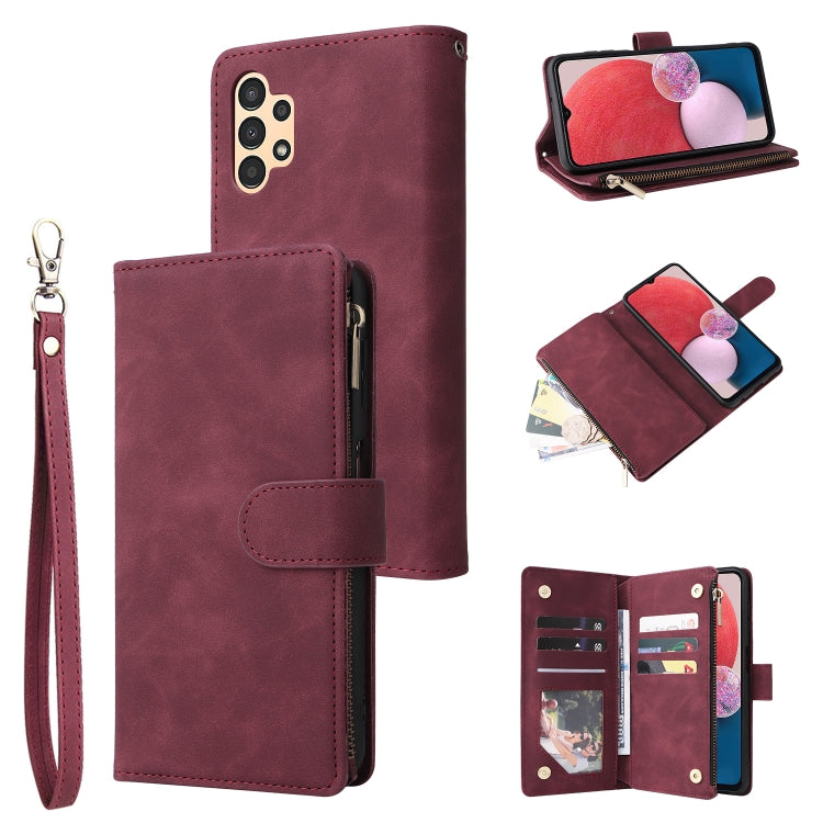 Multifunctional Frosted Zipper Wallet Leather Phone Case, For Samsung Galaxy A13 4G, For Samsung Galaxy A23, For OnePlus 9 Pro, For OnePlus 9, For Google Pixel 6 Pro
