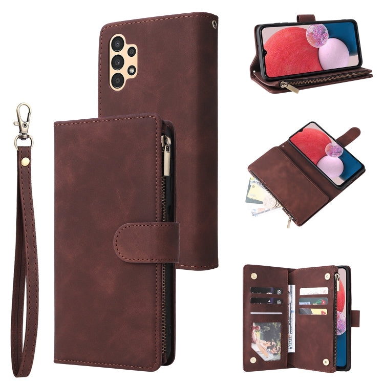Multifunctional Frosted Zipper Wallet Leather Phone Case, For Samsung Galaxy A13 4G, For Samsung Galaxy A23, For OnePlus 9 Pro, For OnePlus 9, For Google Pixel 6 Pro