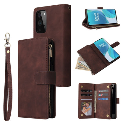 Multifunctional Frosted Zipper Wallet Leather Phone Case, For Samsung Galaxy A13 4G, For Samsung Galaxy A23, For OnePlus 9 Pro, For OnePlus 9, For Google Pixel 6 Pro
