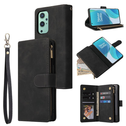Multifunctional Frosted Zipper Wallet Leather Phone Case, For Samsung Galaxy A13 4G, For Samsung Galaxy A23, For OnePlus 9 Pro, For OnePlus 9, For Google Pixel 6 Pro