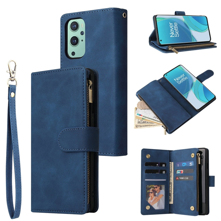 Multifunctional Frosted Zipper Wallet Leather Phone Case, For Samsung Galaxy A13 4G, For Samsung Galaxy A23, For OnePlus 9 Pro, For OnePlus 9, For Google Pixel 6 Pro