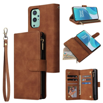 Multifunctional Frosted Zipper Wallet Leather Phone Case, For Samsung Galaxy A13 4G, For Samsung Galaxy A23, For OnePlus 9 Pro, For OnePlus 9, For Google Pixel 6 Pro