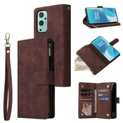 Multifunctional Frosted Zipper Wallet Leather Phone Case, For Samsung Galaxy A13 4G, For Samsung Galaxy A23, For OnePlus 9 Pro, For OnePlus 9, For Google Pixel 6 Pro