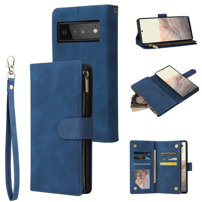 Multifunctional Frosted Zipper Wallet Leather Phone Case, For Samsung Galaxy A13 4G, For Samsung Galaxy A23, For OnePlus 9 Pro, For OnePlus 9, For Google Pixel 6 Pro
