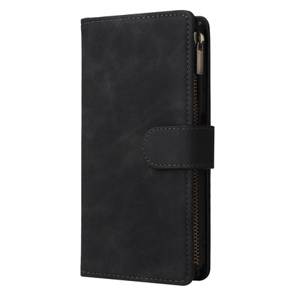 Multifunctional Frosted Zipper Wallet Leather Phone Case, For Xiaomi Redmi Note 11S