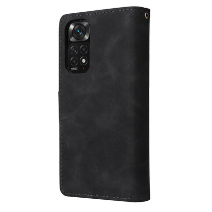 Multifunctional Frosted Zipper Wallet Leather Phone Case, For Xiaomi Redmi Note 11S