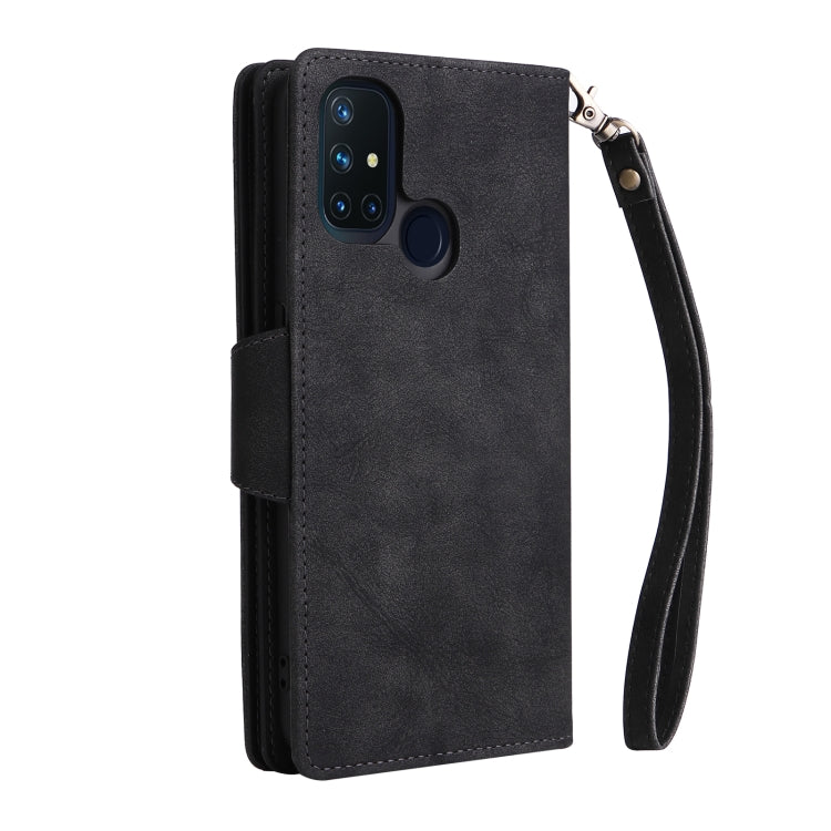Rivet Buckle 9 Cards Three Fold Leather Phone Case, For OnePlus Nord N10 5G, For Samsung Galaxy Note20, For OnePlus 10 Pro 5G, For Samsung Galaxy A23 4G