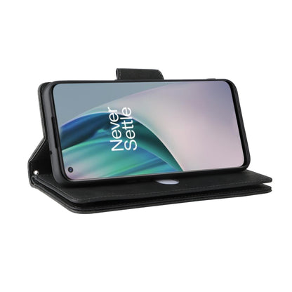 Rivet Buckle 9 Cards Three Fold Leather Phone Case, For OnePlus Nord N10 5G, For Samsung Galaxy Note20, For OnePlus 10 Pro 5G, For Samsung Galaxy A23 4G