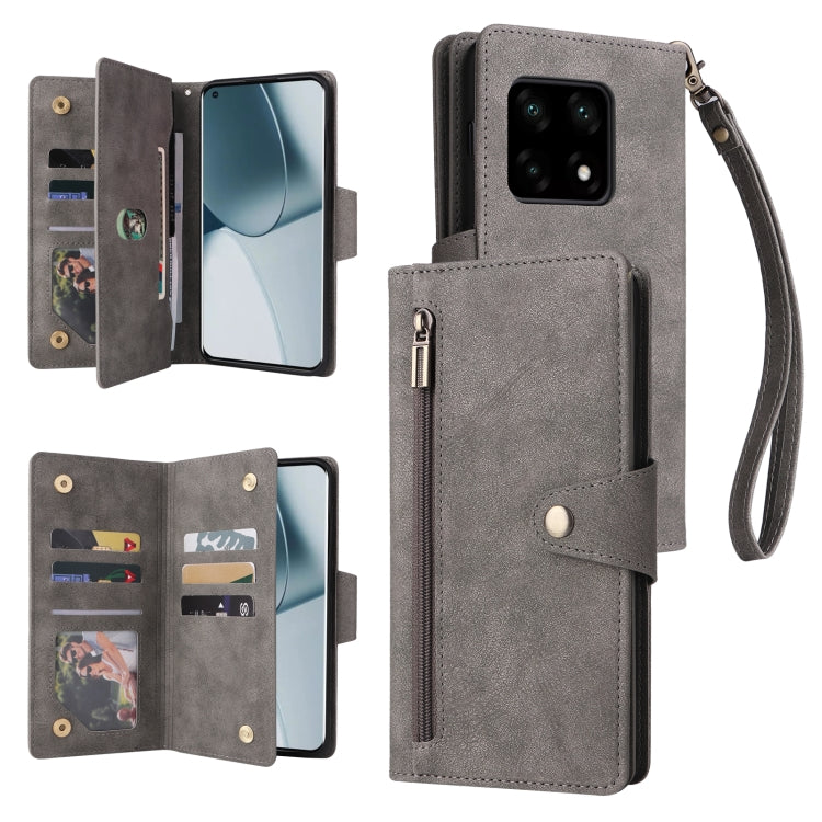 Rivet Buckle 9 Cards Three Fold Leather Phone Case, For OnePlus Nord N10 5G, For Samsung Galaxy Note20, For OnePlus 10 Pro 5G, For Samsung Galaxy A23 4G