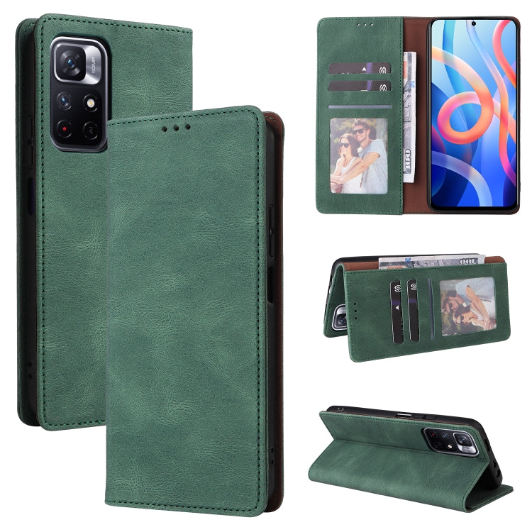 Simple Suction Closure Leather Phone Case, For Samsung Galaxy A03s, For Xiaomi Redmi Note 11 4G International, For Xiaomi Redmi Note 11 Pro, For Samsung Galaxy A23, For Samsung Galaxy A73 5G, For Xiaomi Redmi Note 11 Pro 5G