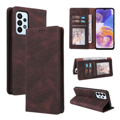 Simple Suction Closure Leather Phone Case, For Samsung Galaxy A03s, For Xiaomi Redmi Note 11 4G International, For Xiaomi Redmi Note 11 Pro, For Samsung Galaxy A23, For Samsung Galaxy A73 5G, For Xiaomi Redmi Note 11 Pro 5G